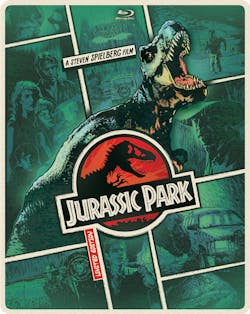 Jurassic Park (Limited Edition Steelbook DVD + Digital + Ultraviolet) [Blu-ray]