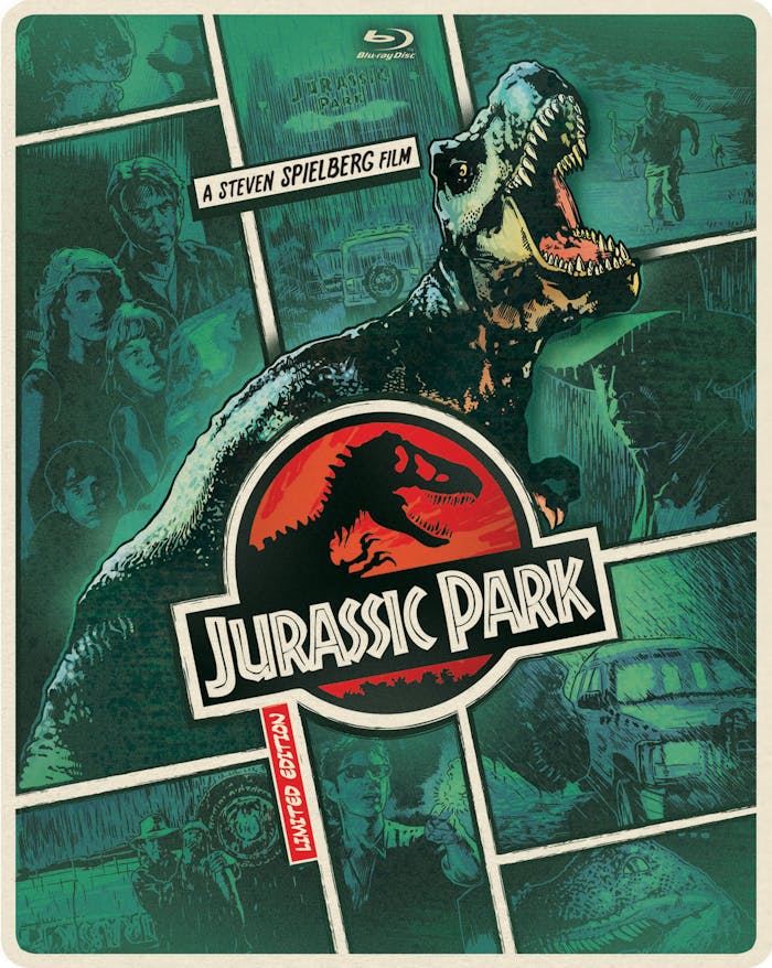 Jurassic Park (Limited Edition Steelbook DVD + Digital + Ultraviolet) [Blu-ray]