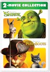 Shrek/Puss in Boots (DVD Double Feature) [DVD] - Front