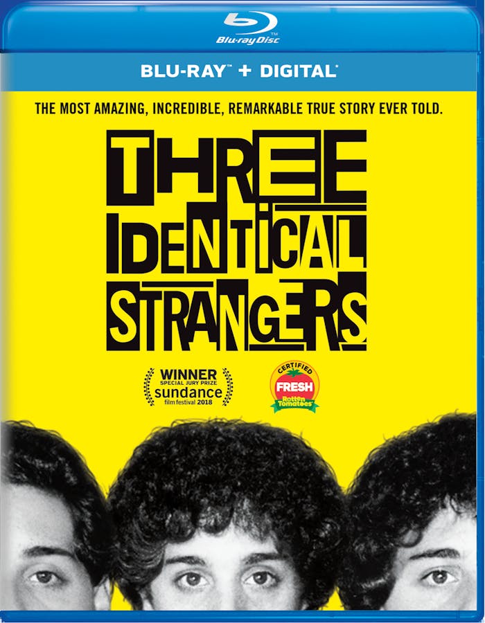 Three Identical Strangers (Blu-ray + Digital HD) [Blu-ray]