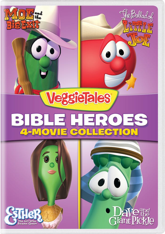 VeggieTales: Bible Heroes - 4-Movie Collection (DVD Set) [DVD]