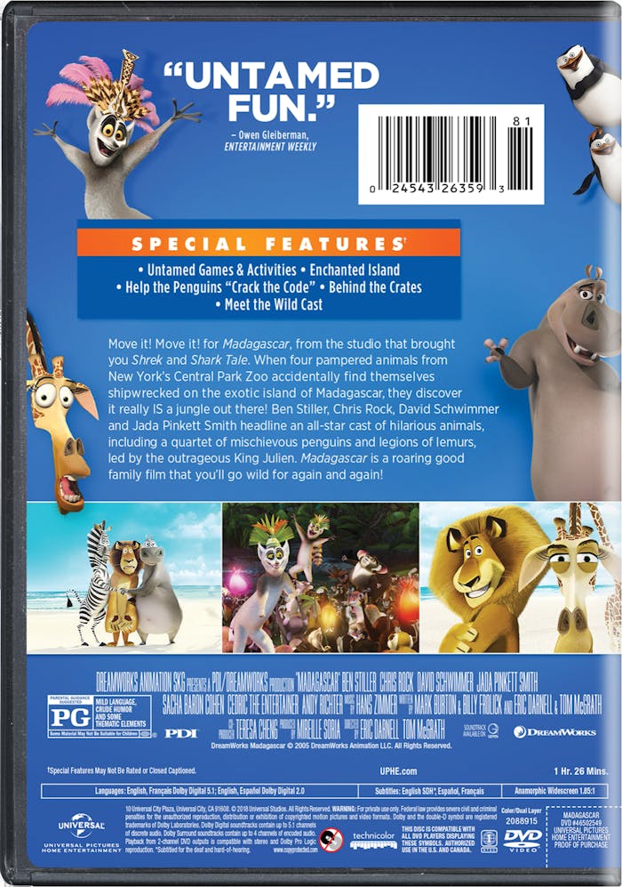 Madagascar (2018) (DVD Icons Packaging) [DVD]