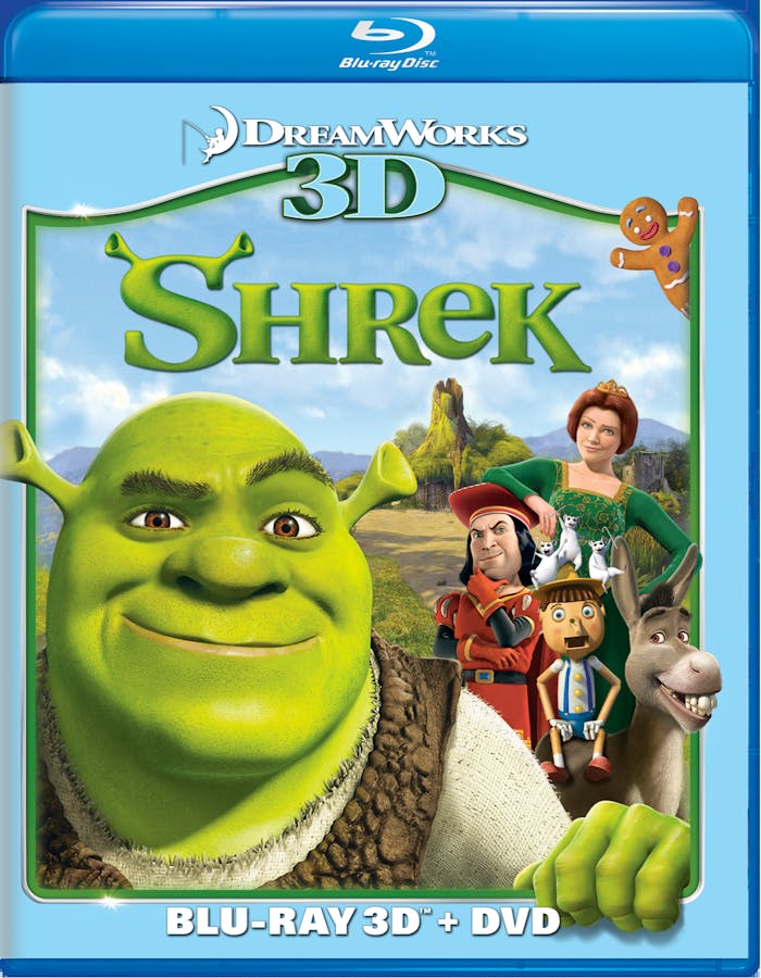 Shrek 3D (with DVD) [Blu-ray]