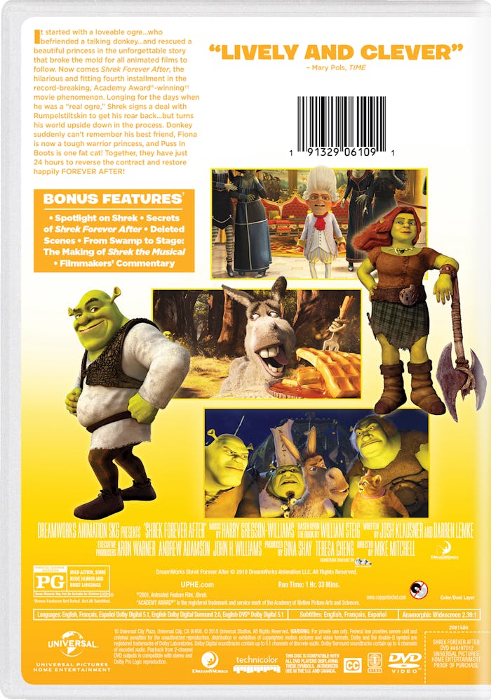 Shrek: Forever After - The Final Chapter [DVD]