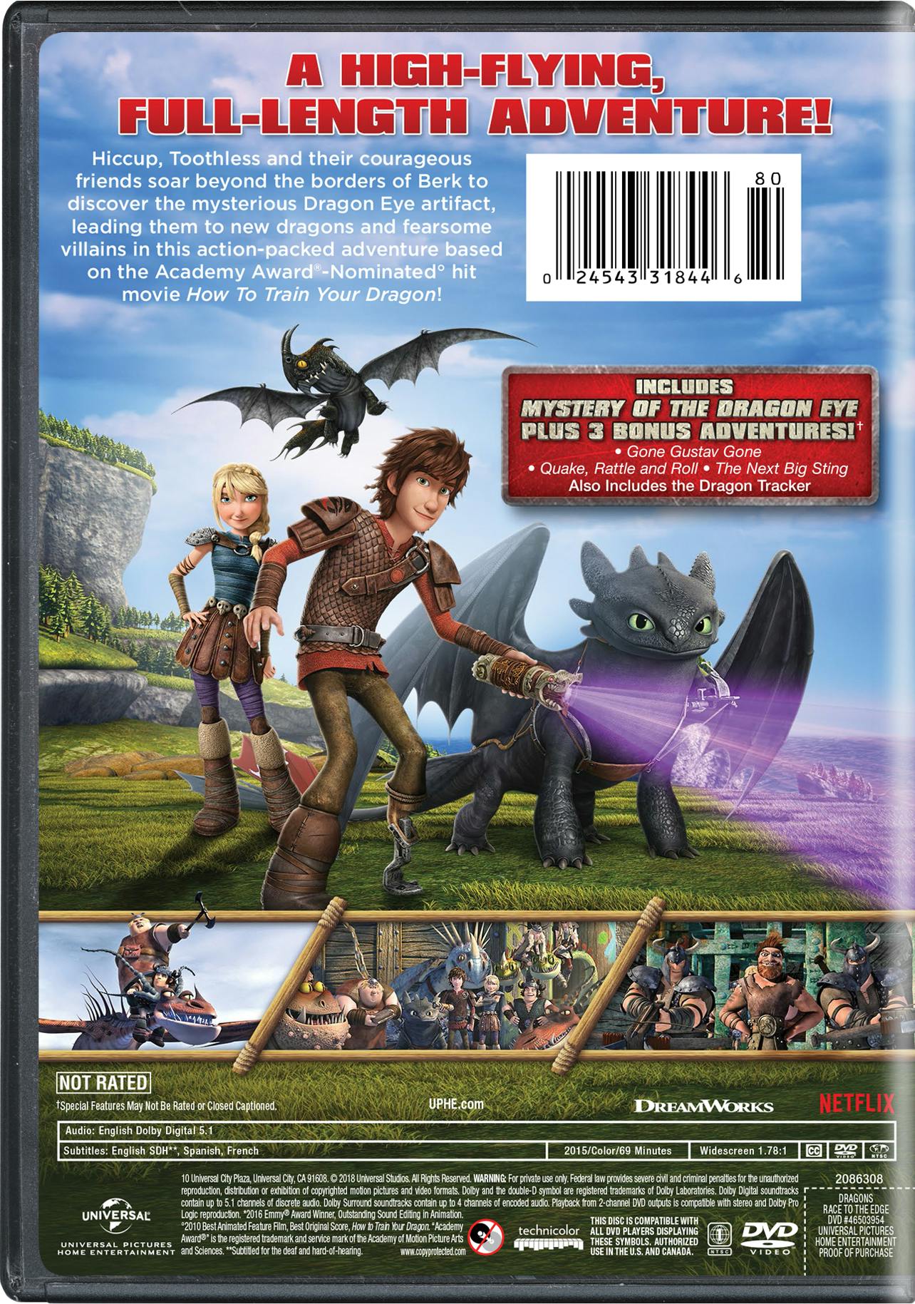 Buy Dragons: Race to the Edge - Mystery of the Dragon DVD