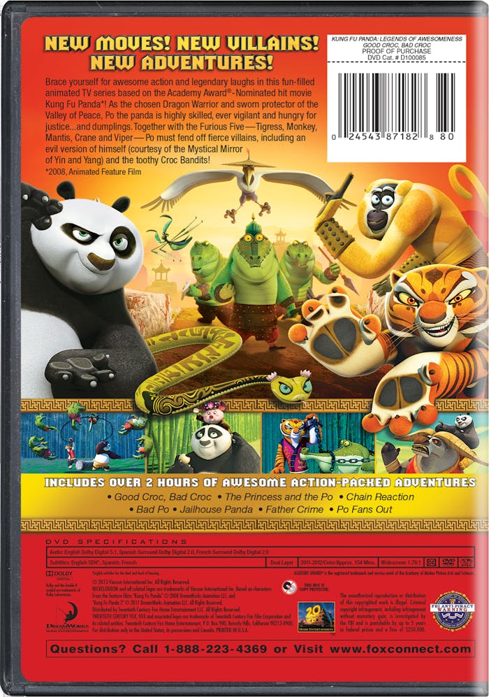 Kung Fu Panda: Legends of Awesomeness - Good Croc, Bad Croc [DVD]