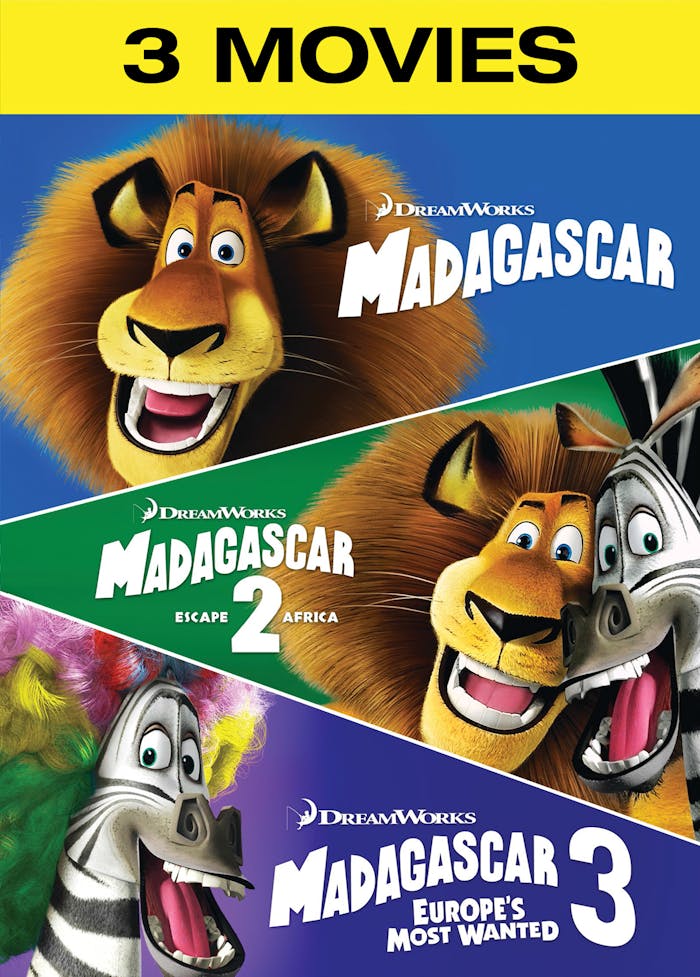 Madagascar: The Complete Collection (2018) (DVD Icons Packaging) [DVD]