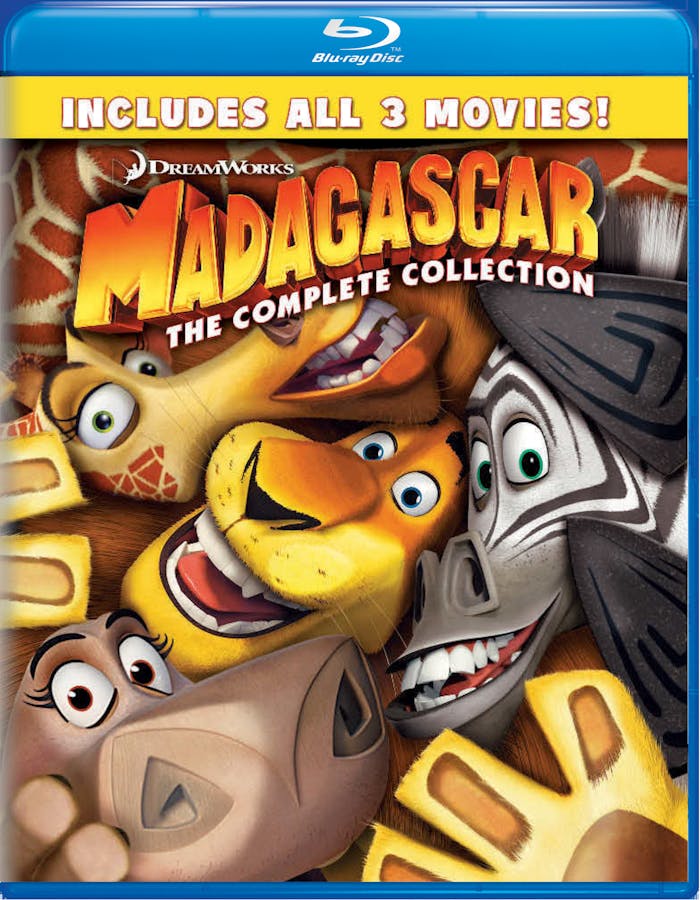 Madagascar: The Complete Collection (Blu-ray Set) [Blu-ray]