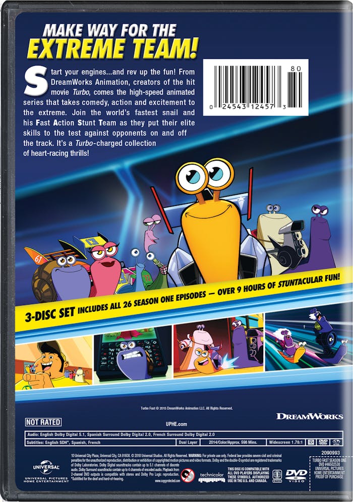 Turbo Fast: Season One (DVD + Digital Copy) [DVD]