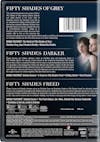 Fifty Shades: 3-movie Collection (DVD Set) [DVD] - Back