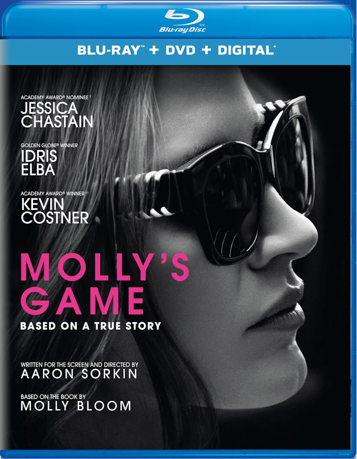Molly's Game (DVD + Digital) [Blu-ray]