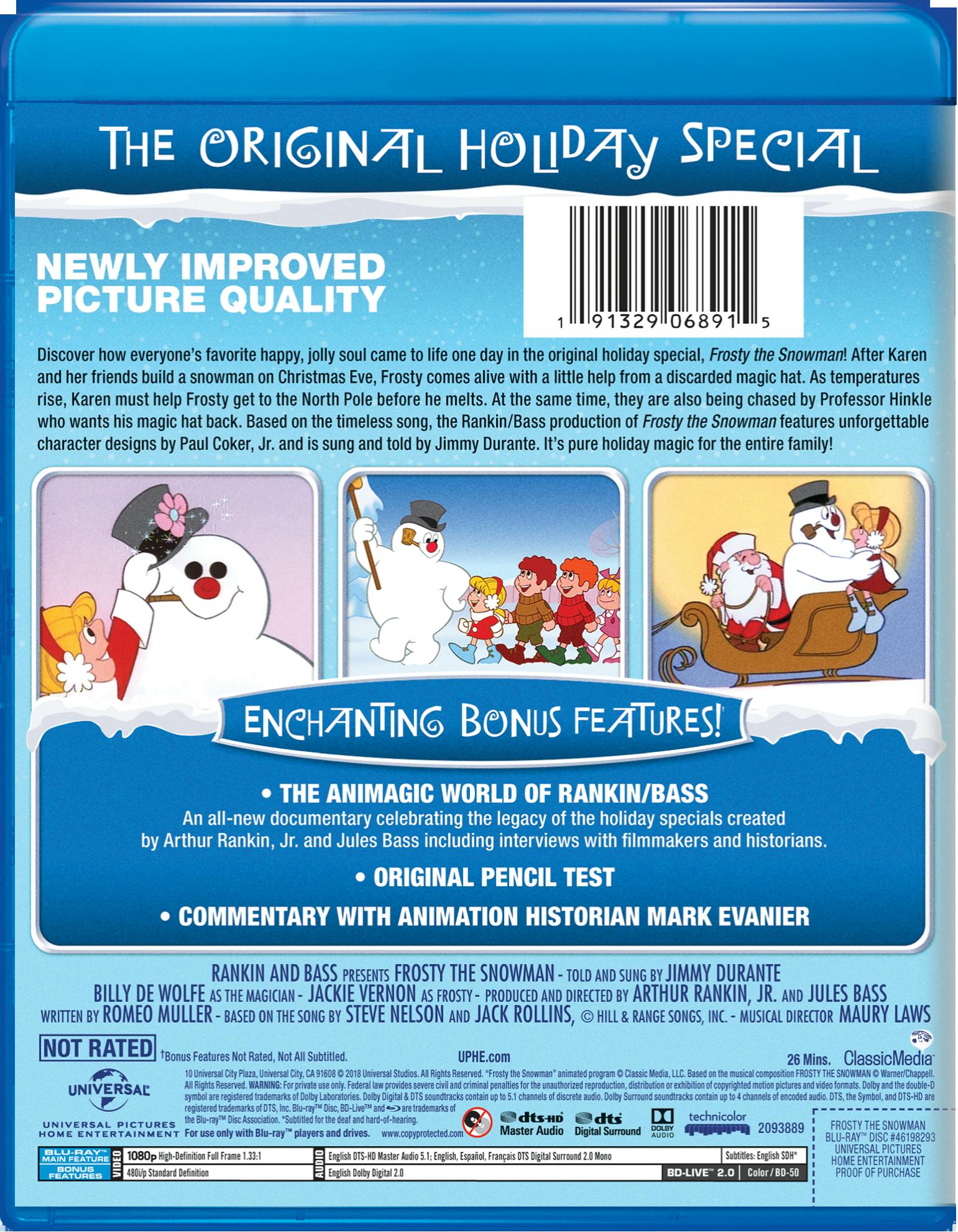 Buy Frosty the Snowman Deluxe Edition Blu-ray | GRUV