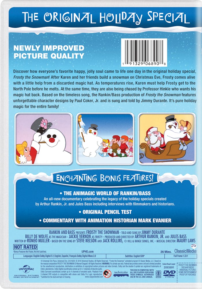 Frosty the Snowman (Deluxe Edition) [DVD]