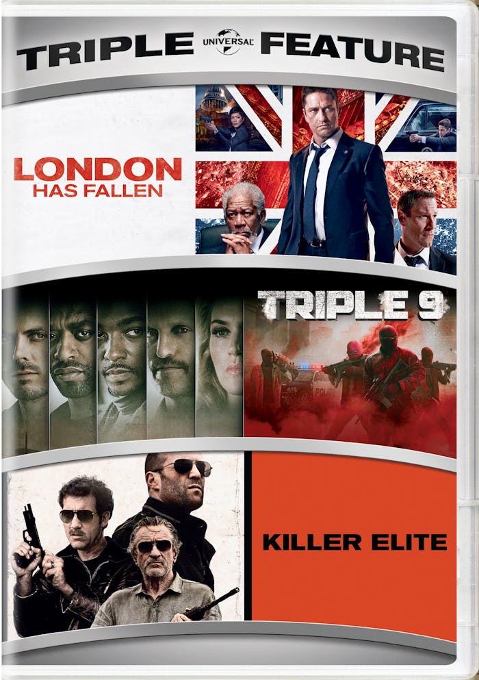 London Has Fallen/Triple 9/Killer Elite [DVD]