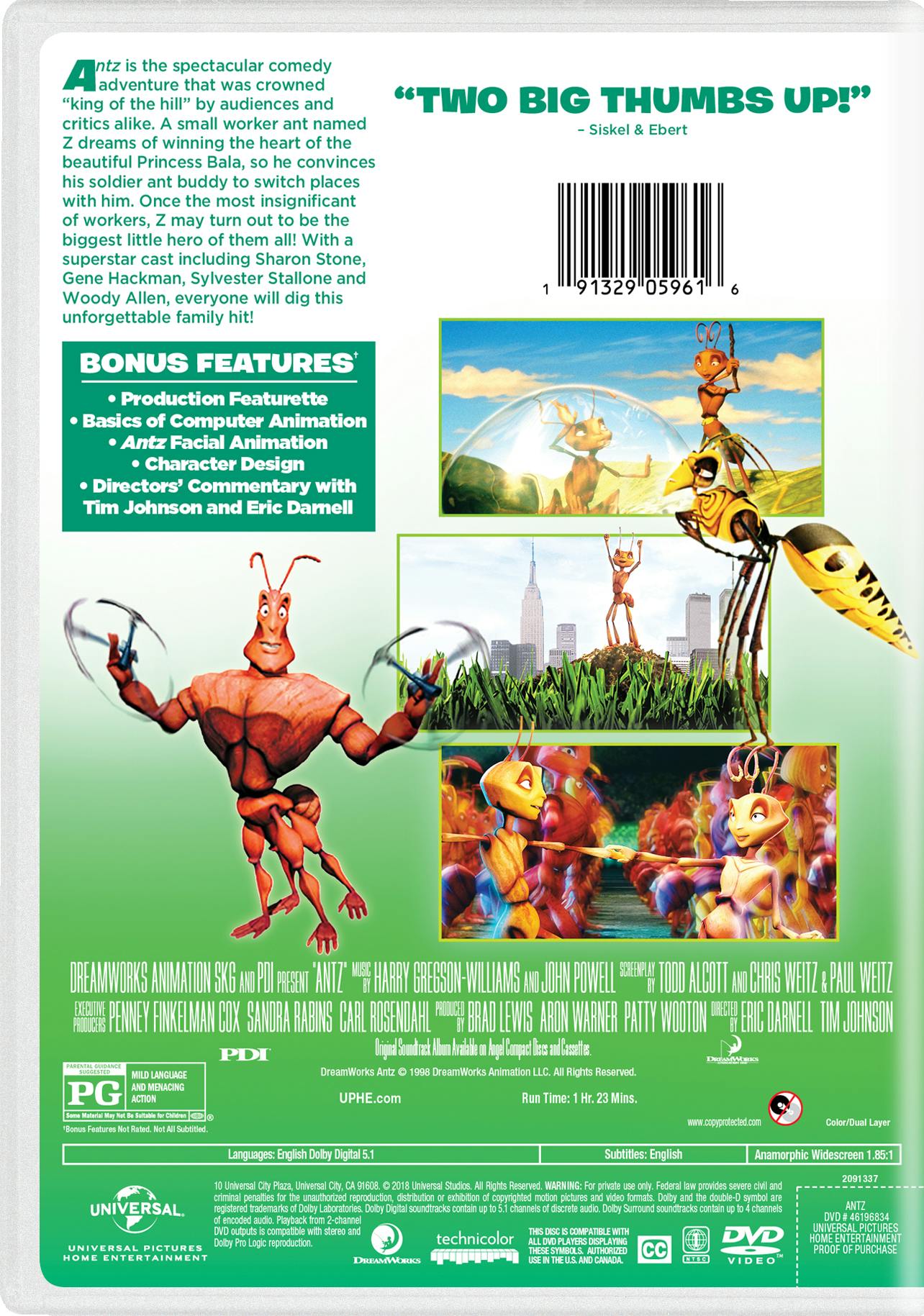 Buy Antz 1998 New Artwork DVD GRUV