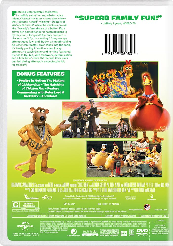 Chicken Run (DVD New Box Art) [DVD]