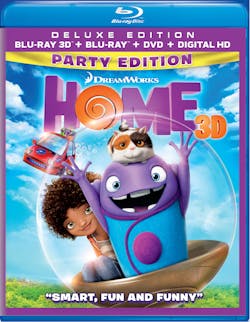Home 3D (DVD + Digital Deluxe Party Edition) [Blu-ray]