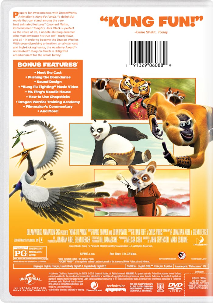 Kung Fu Panda (DVD New Box Art) [DVD]