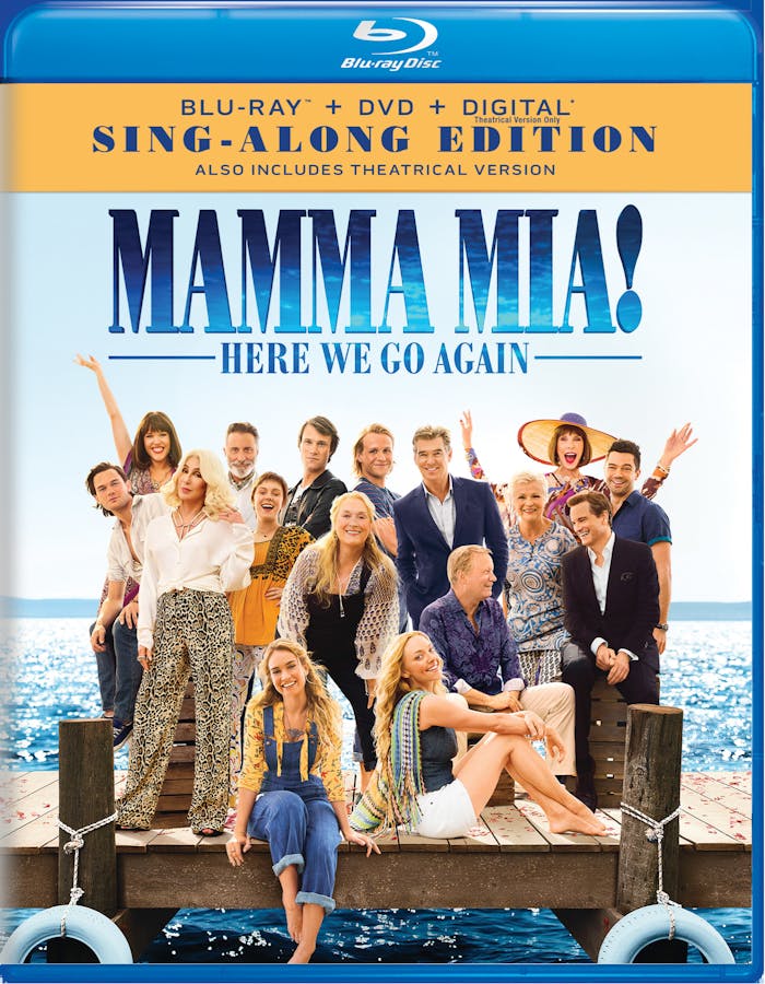 Mamma Mia! Here We Go Again (Sign-Along Edition DVD + Digital) [Blu-ray]