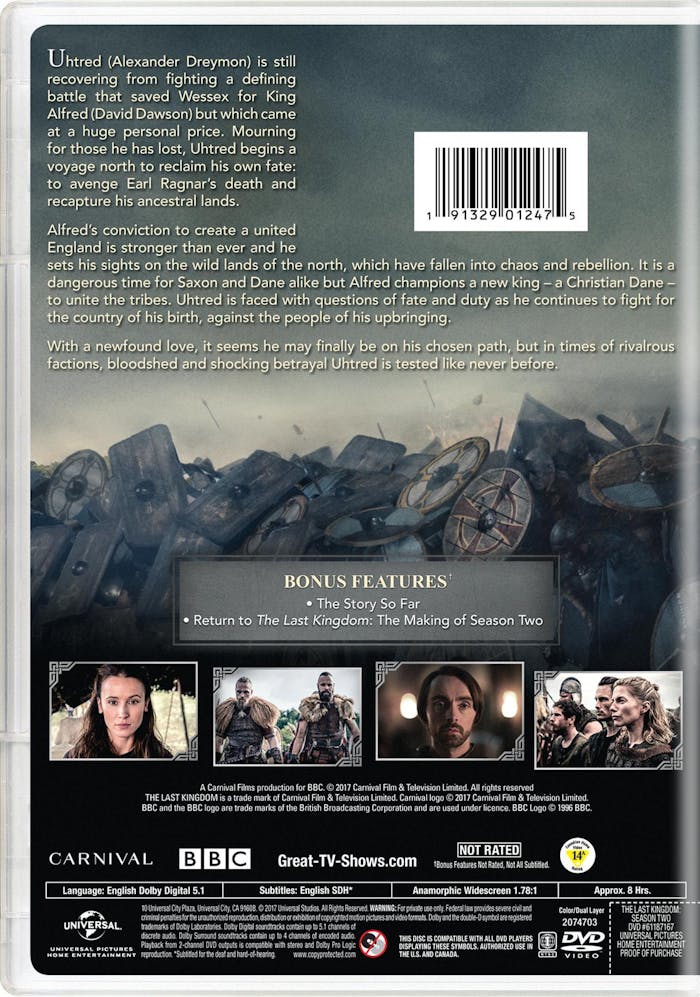 The Last Kingdom: Season Two [DVD]