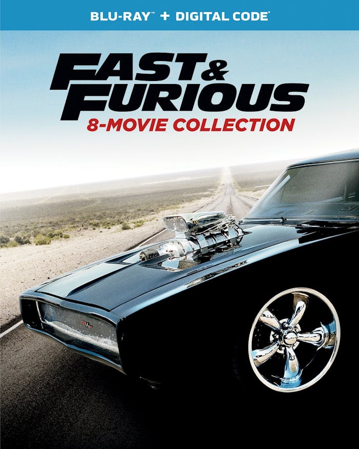 Fast & Furious: 8-movie Collection (Blu-ray + Digital HD) [Blu-ray]
