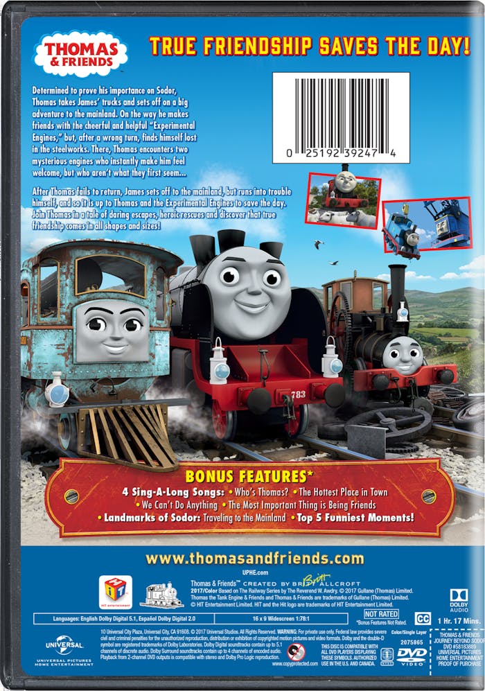 Thomas & Friends: Journey Beyond Sodor - The Movie [DVD]
