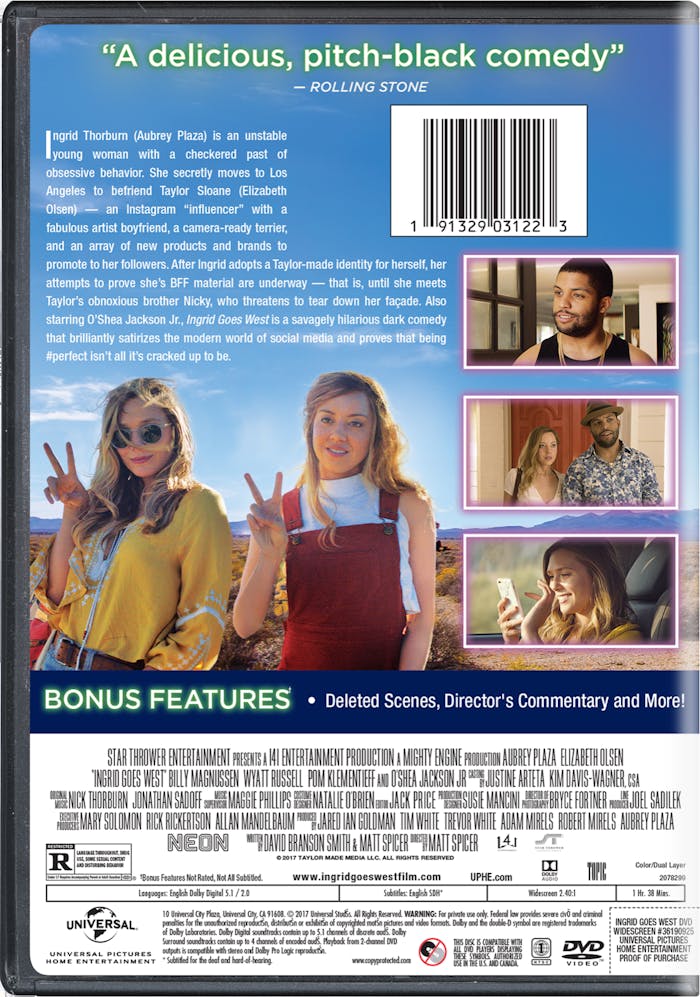 Ingrid Goes West [DVD]
