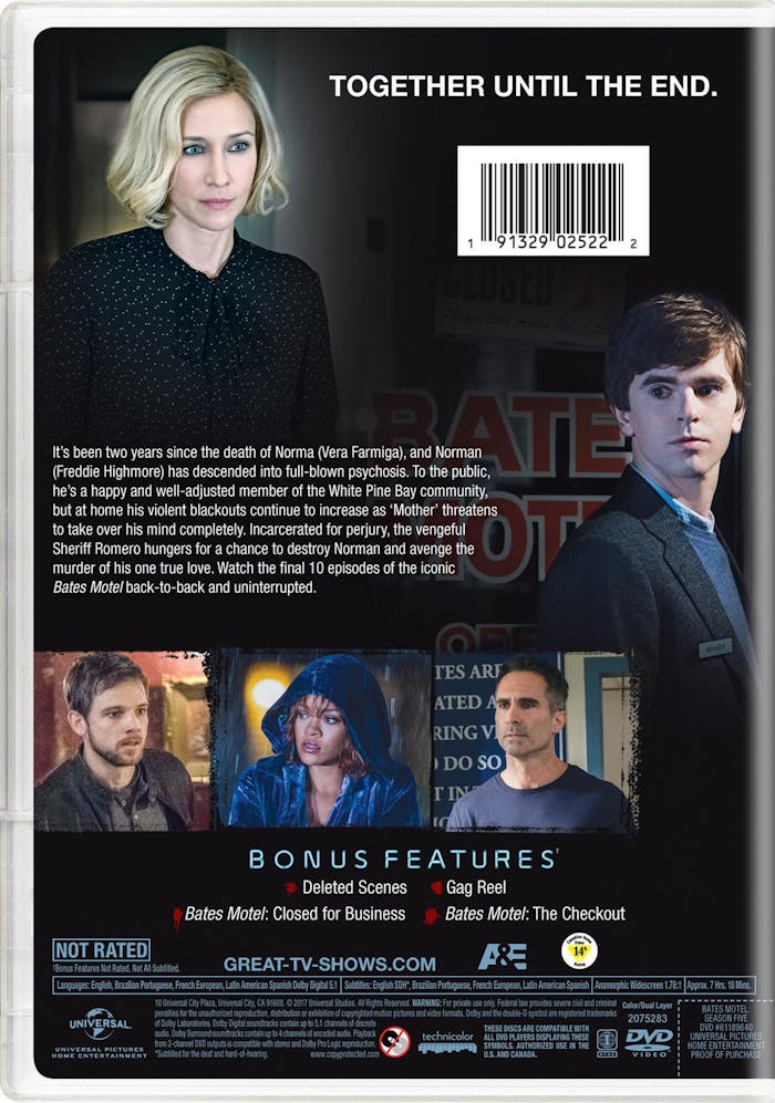 Bates Motel: Season Five [DVD]