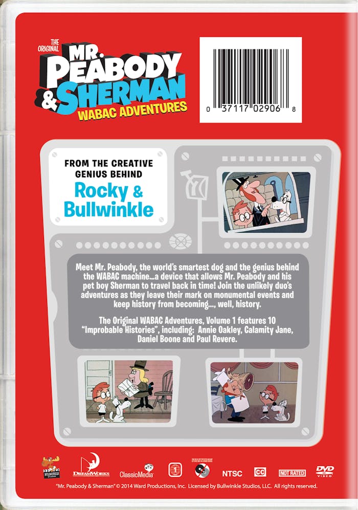 Mr. Peabody & Sherman WABAC Adventures: Volume 1 [DVD]