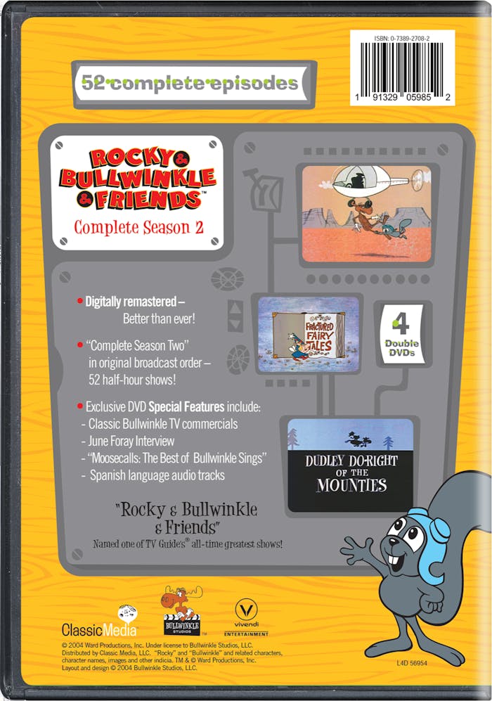Rocky & Bullwinkle & Friends: Complete Season 2 [DVD]