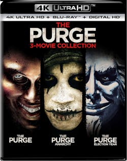 The Purge: 3-movie Collection (4K Ultra HD) [UHD]