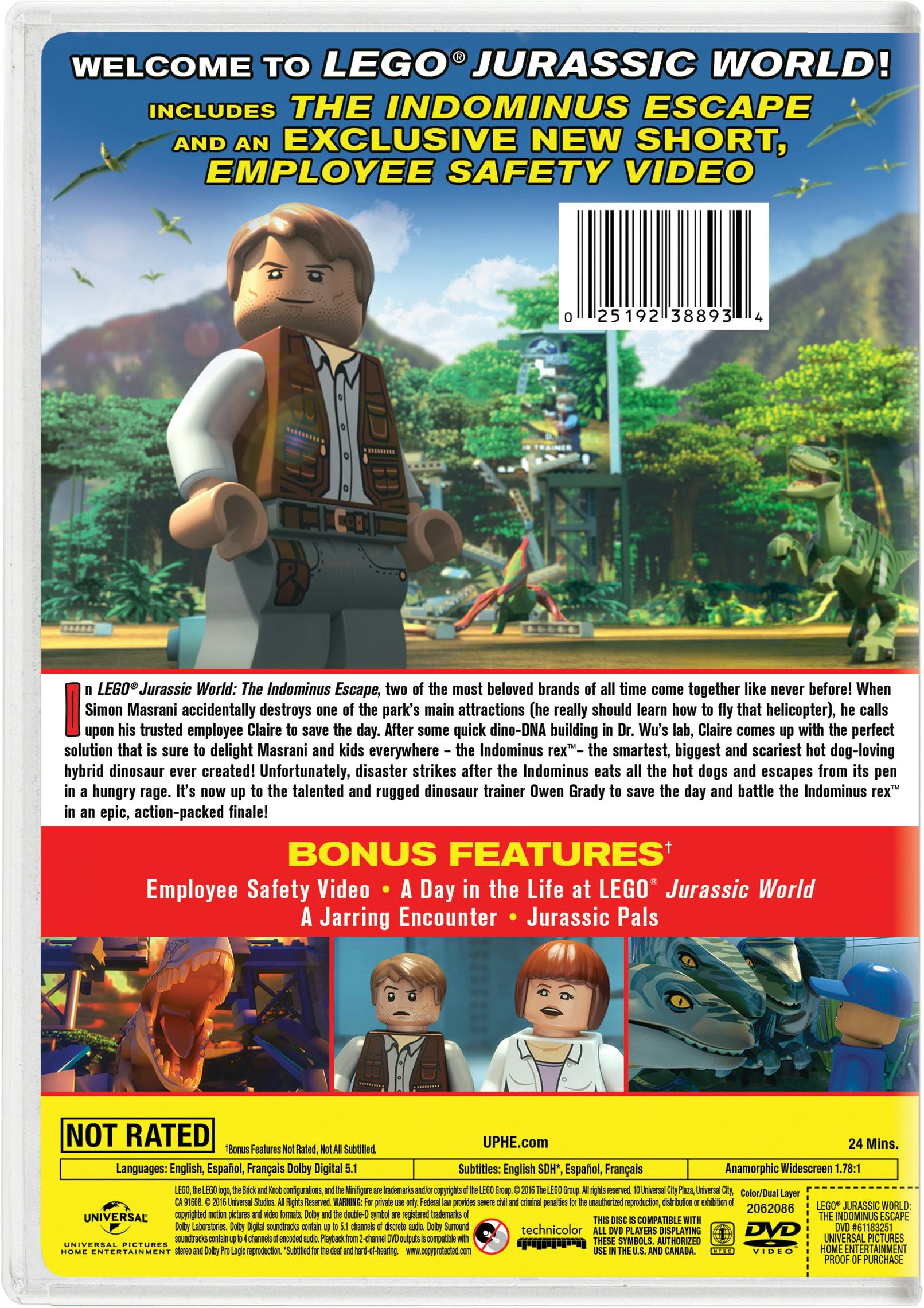 Lego jurassic park indominus escape outlet