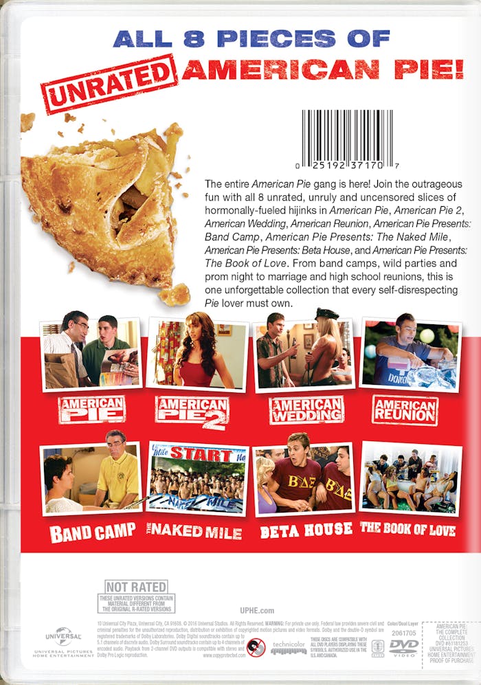 American Pie: All 8 Pieces of Pie (DVD Set) [DVD]