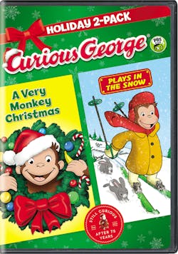 Curious George: A Very Monkey Christmas/Plays in the Snow (DVD Double Feature) [DVD]