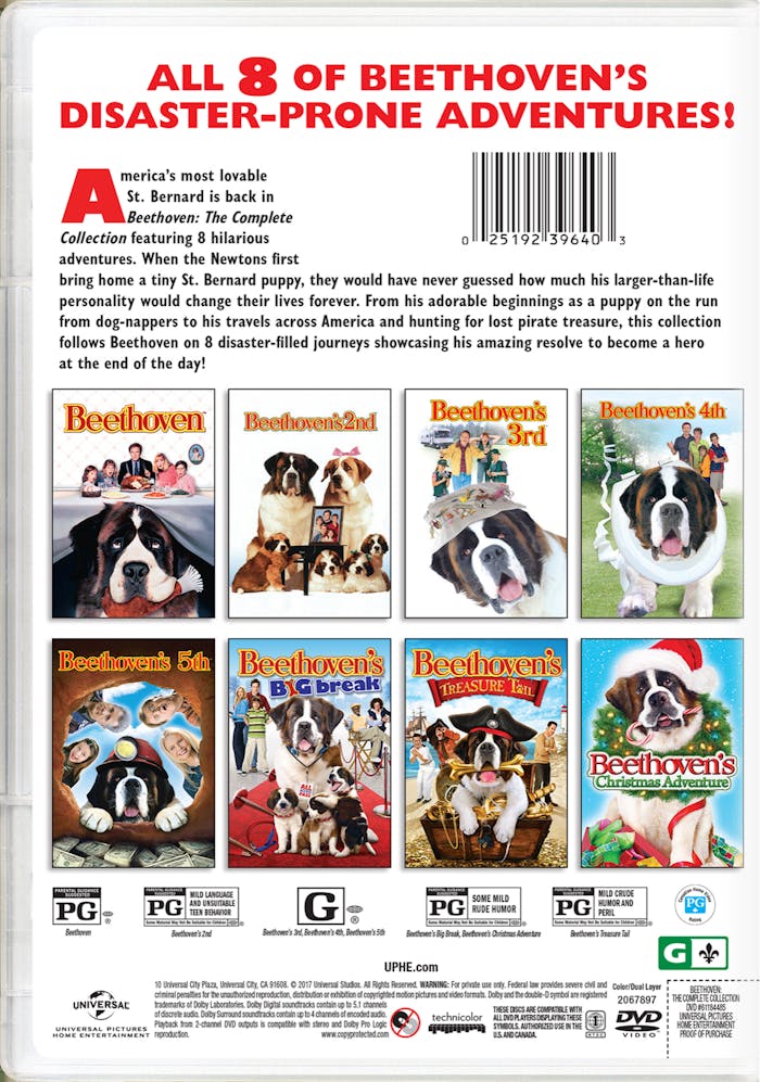 Beethoven's Complete Dog-gone Collection (DVD Set) [DVD]