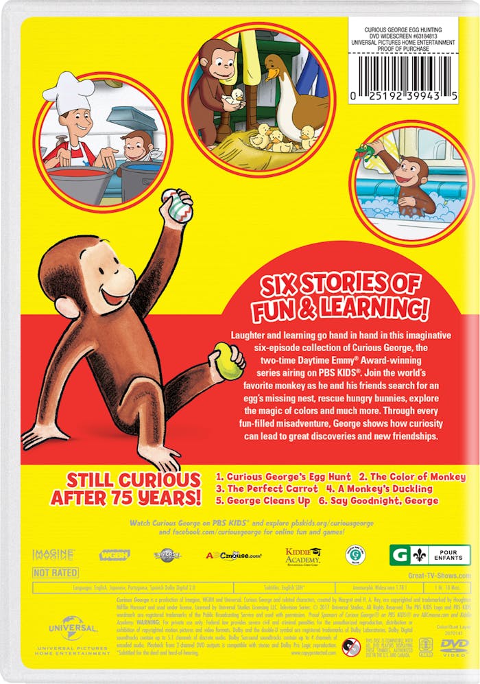 Curious George: Egg Hunting [DVD]