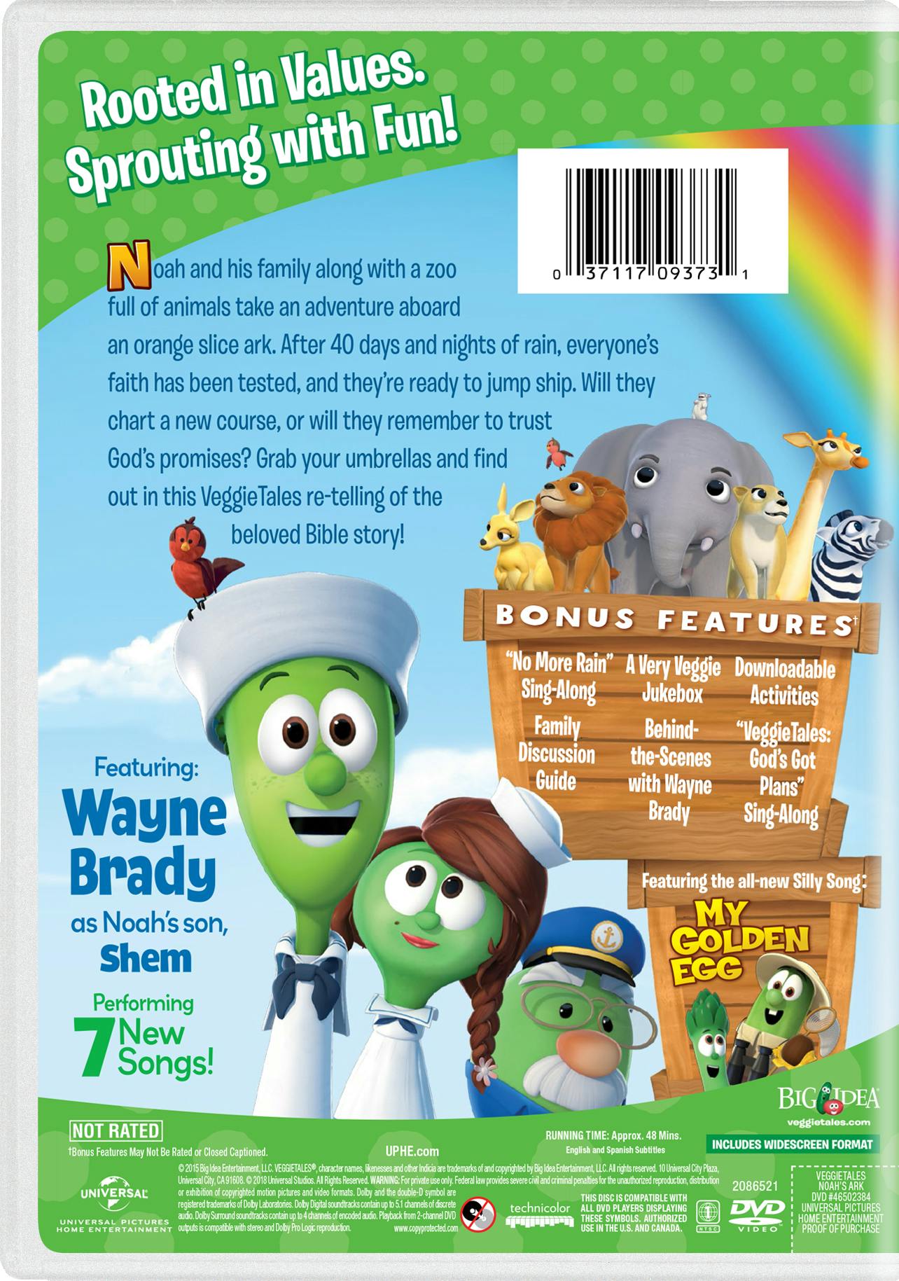 Buy VeggieTales Noah s Ark DVD GRUV