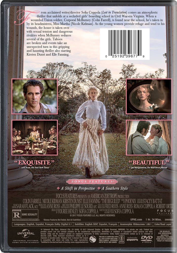 The Beguiled (2017) [DVD]