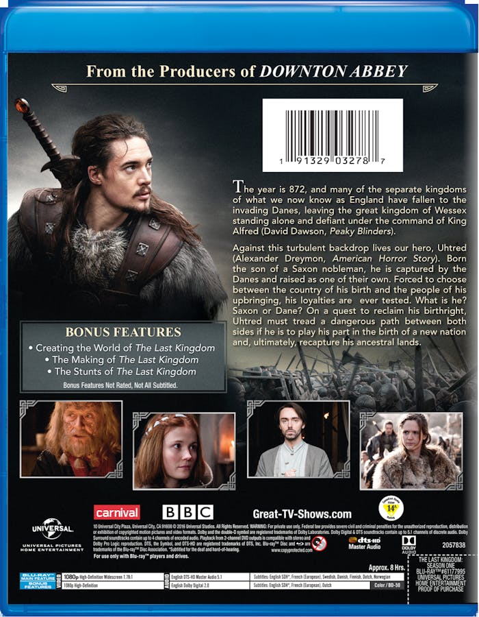 The Last Kingdom: Season One [Blu-ray]