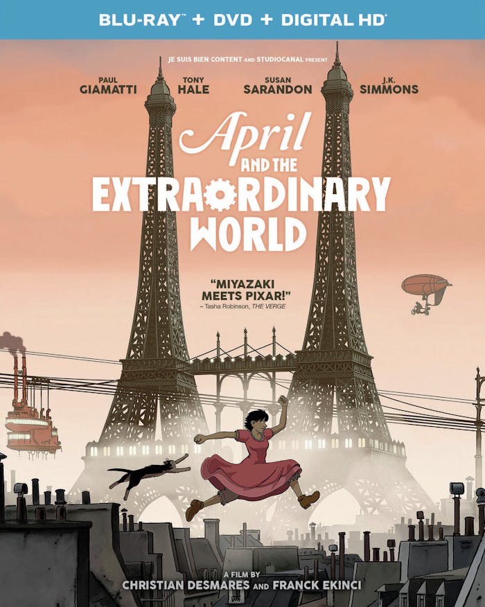 April and the Extraordinary World (DVD + Digital) [Blu-ray]