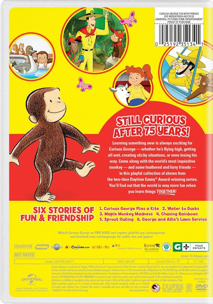 Curious George: Fun With Friends [DVD]