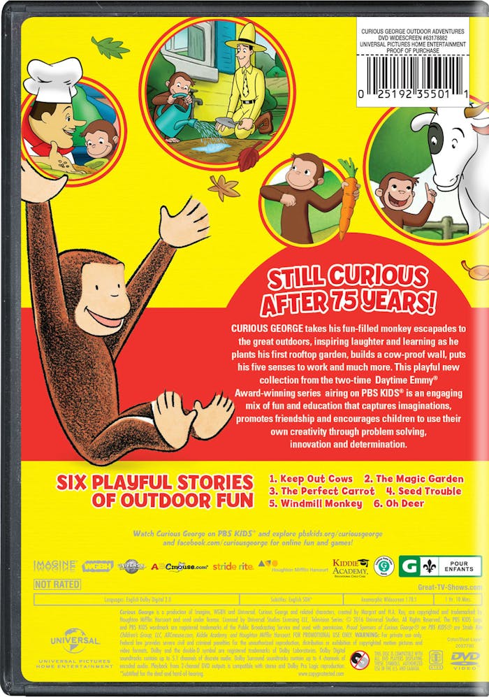 Curious George: Outdoor Adventures [DVD]