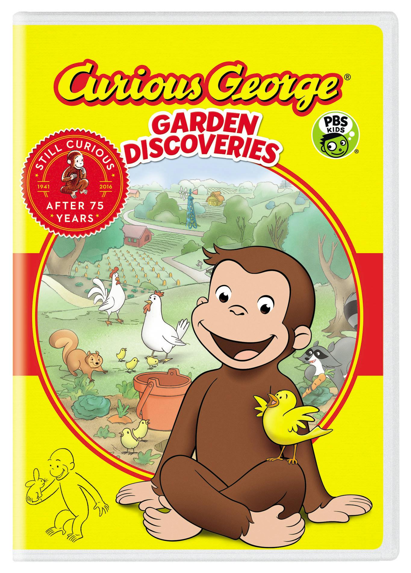 Curious George: Garden Discoveries - DVD - Children Movies on DVD - Movies on GRUV
