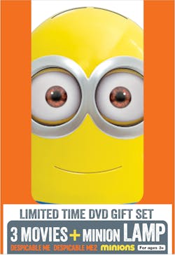 Despicable Me 1-3 (Limited Edition with Kids Lamp) [DVD]