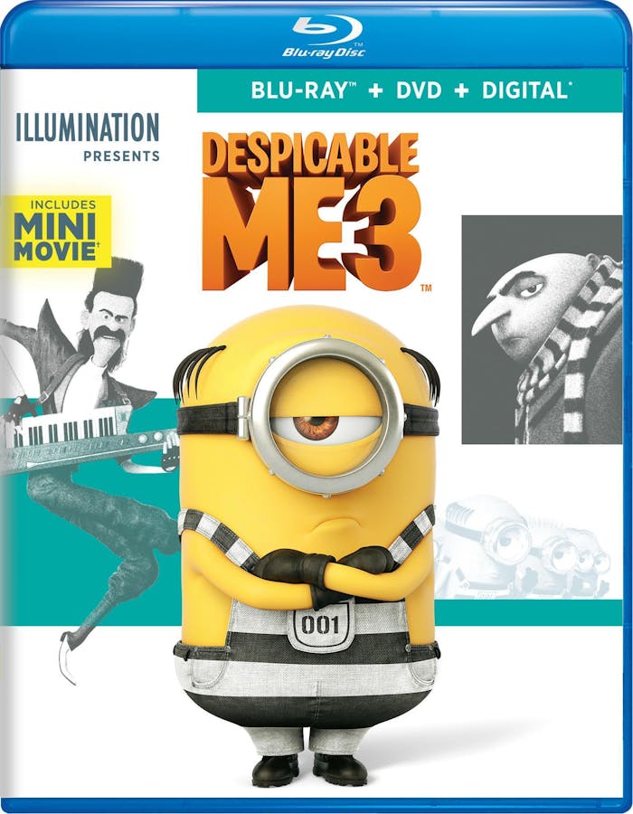 Despicable Me 3 (Special Edition DVD + Digital) [Blu-ray]