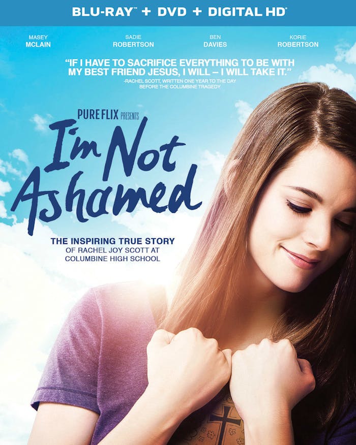I'm Not Ashamed (DVD + Digital) [Blu-ray]