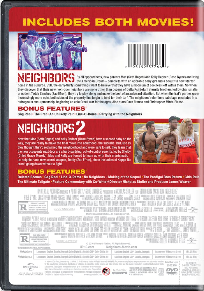 Neighbors: 2-Movie Collection (DVD Set) [DVD]