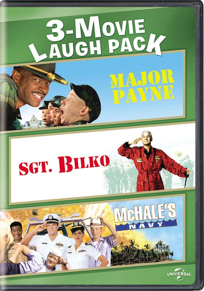 3-movie Laugh Pack - Major Payne/Sgt. Bilko/McHale's Navy [DVD]