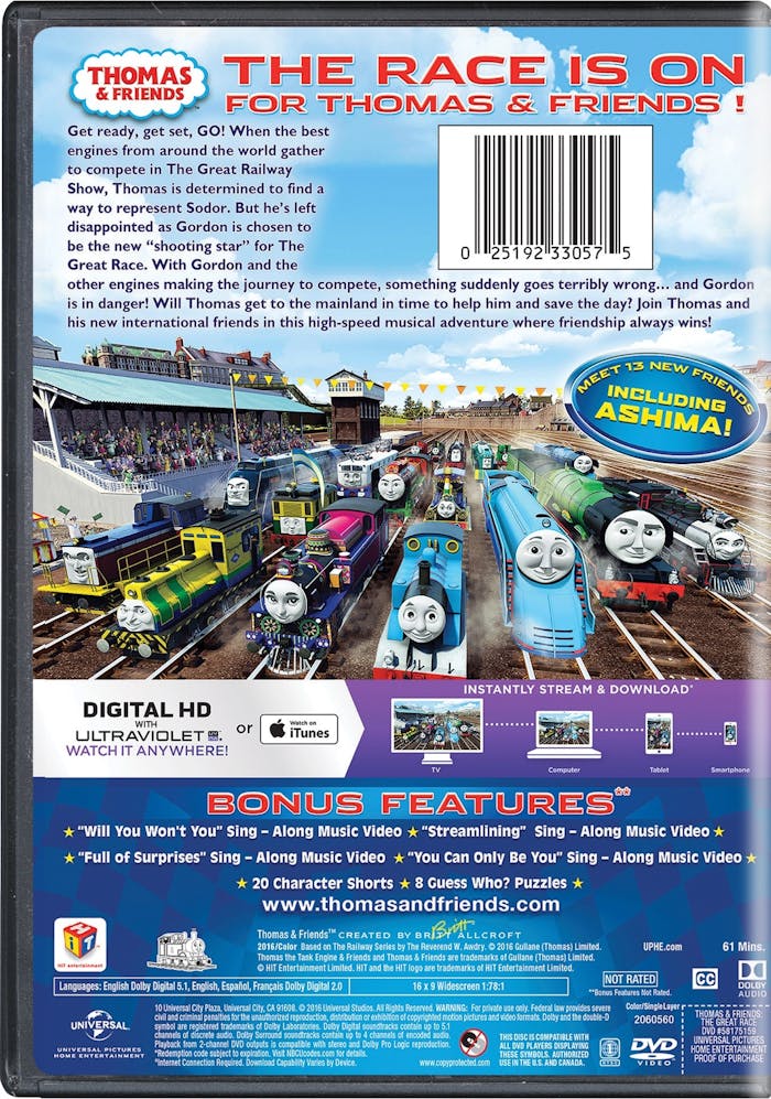 Thomas & Friends: The Great Race - The Movie [DVD]
