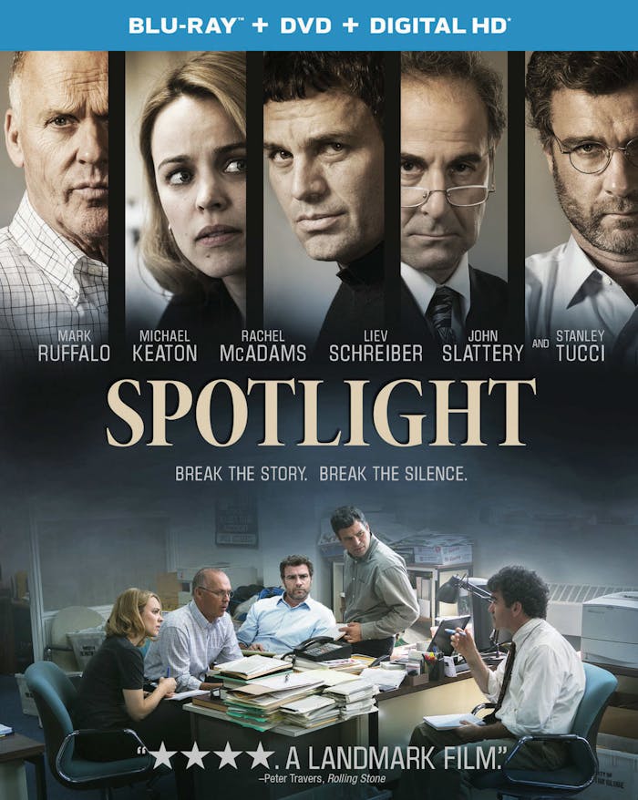 Spotlight (DVD + Digital) [Blu-ray]